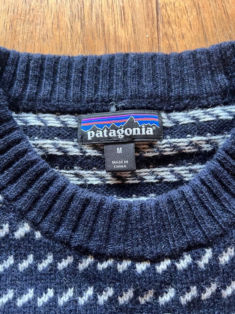 patagonia リサイクル ウールブレンド セーター