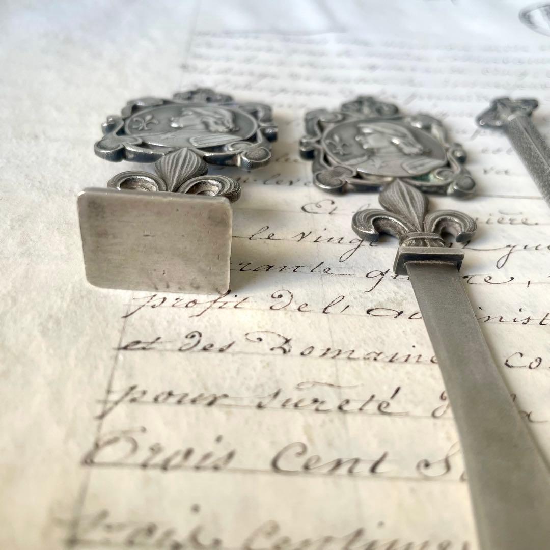 ＊rita_antique＊　ジャンヌダルクのボックス入りステーショナリー