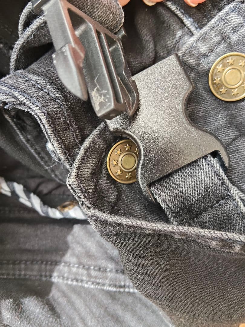 マムジー XS ブラック 着る抱っこ紐