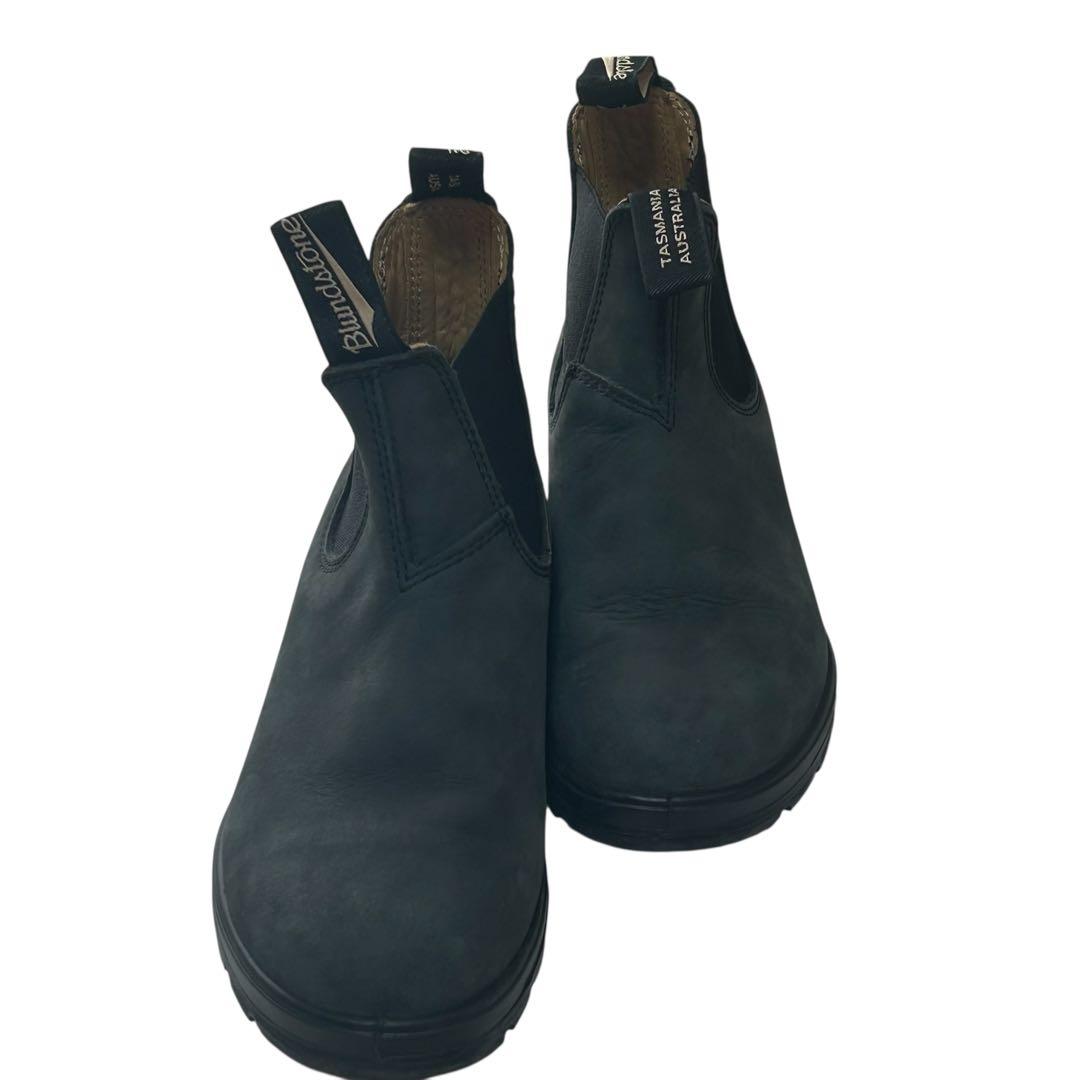 こあらブランドストーン　サイドゴアブーツ　スモークグレー　22