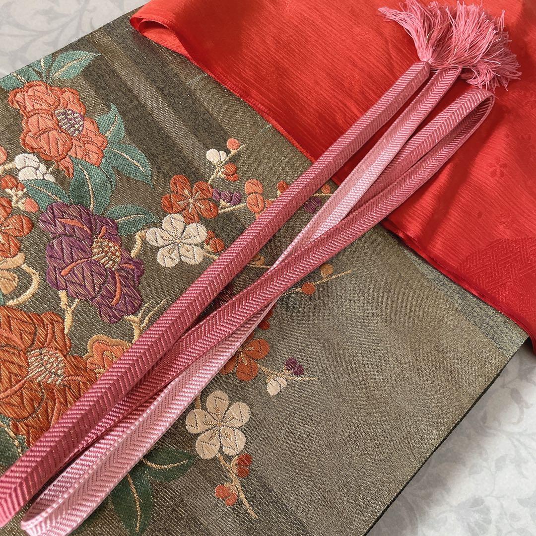 訪問着　フルセット　影　草陰　着物　L2