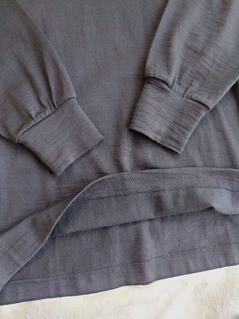 COMME des GARÇONS HOMME 田中オム タートル ウール 黒