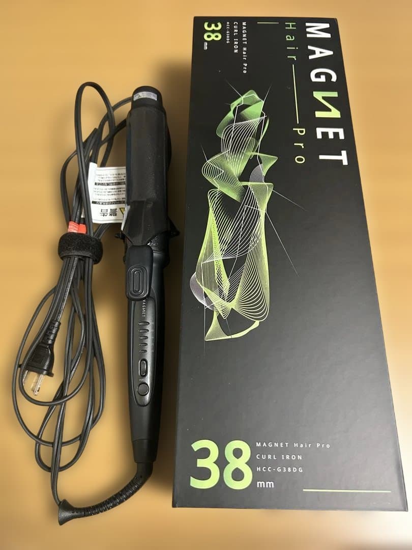 magnet hair pro curl iron 38mm クレイツ
