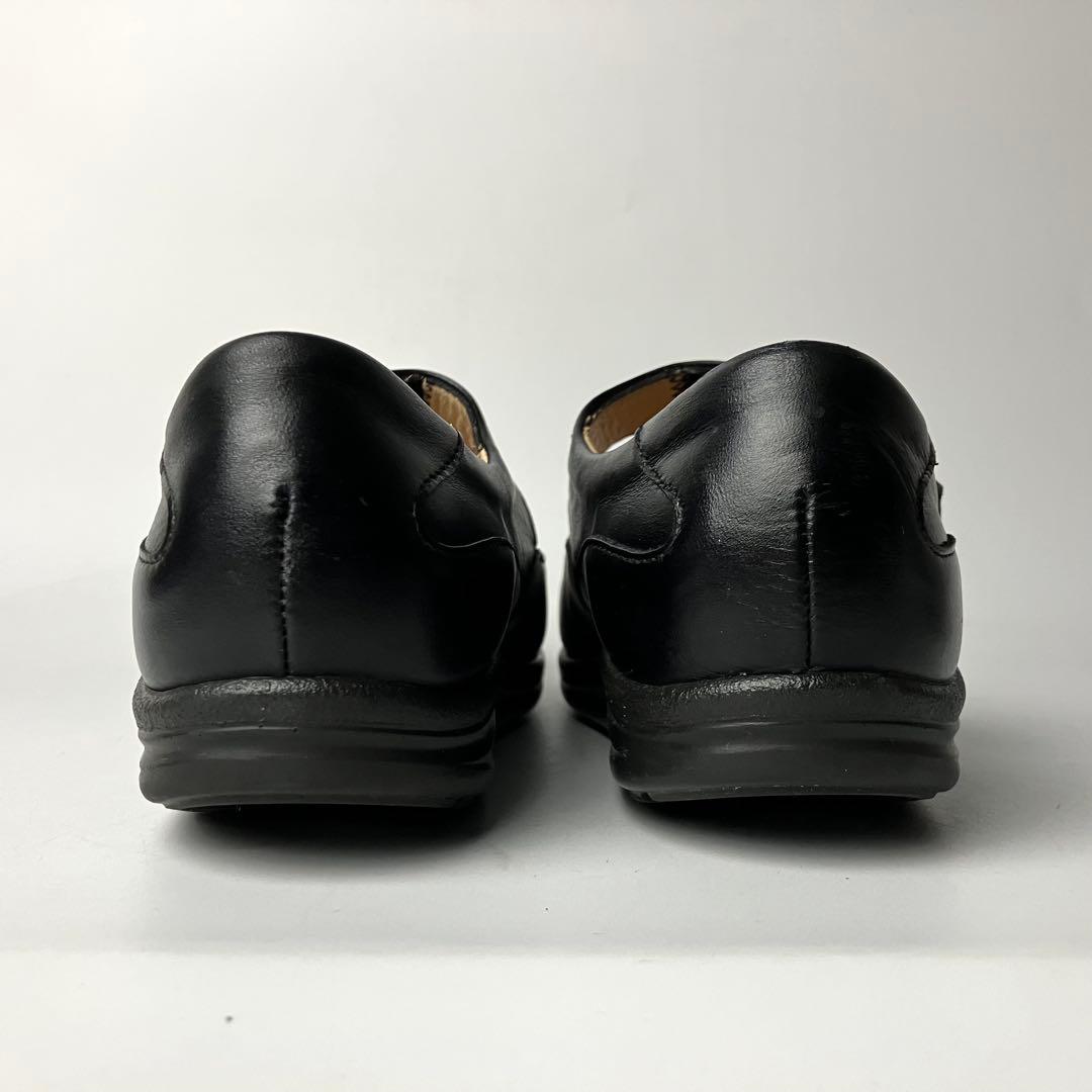 【未使用級】Finn Comfort メリージェーン　ストラップ　黒　23.5