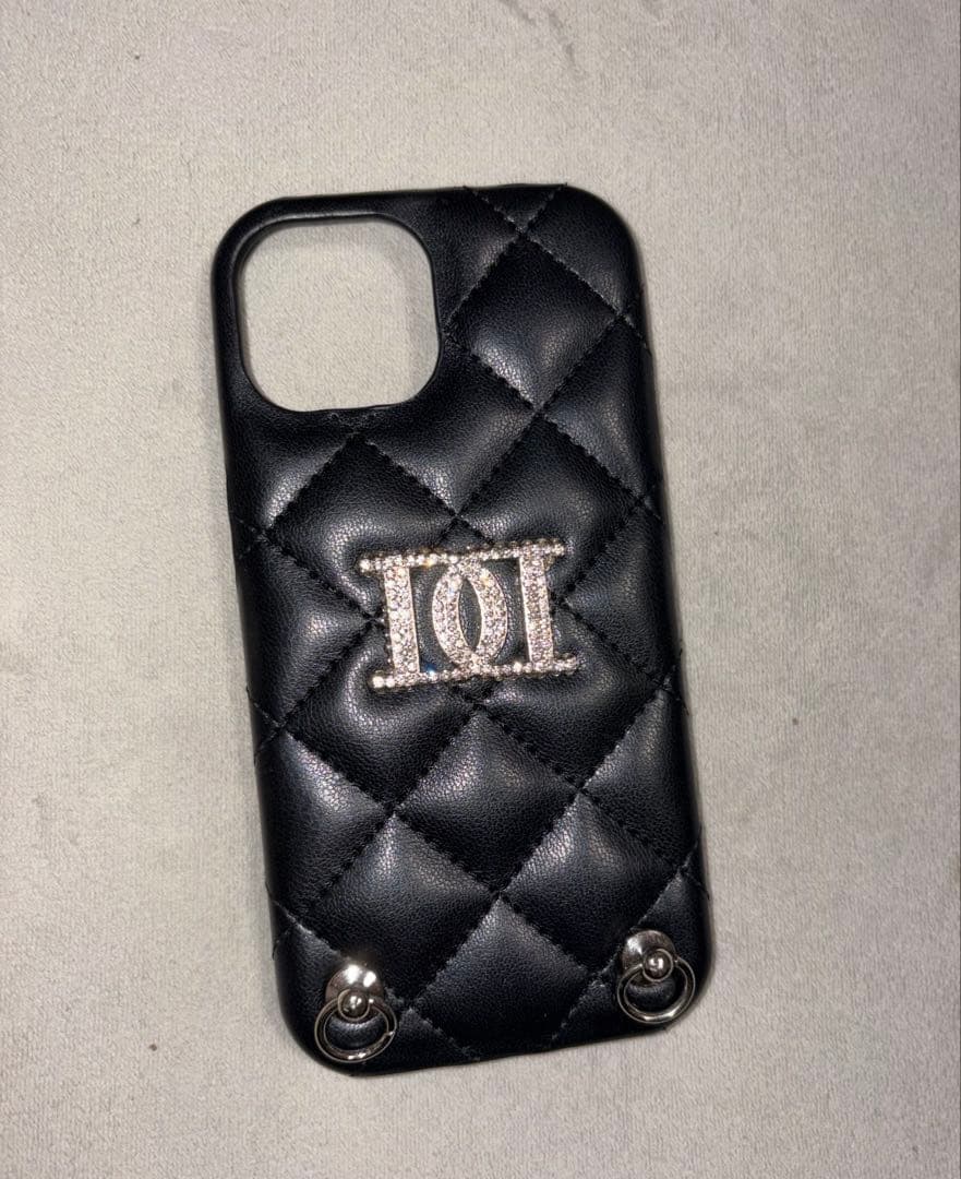 ダーリッチ iPhone15ケース ブラック