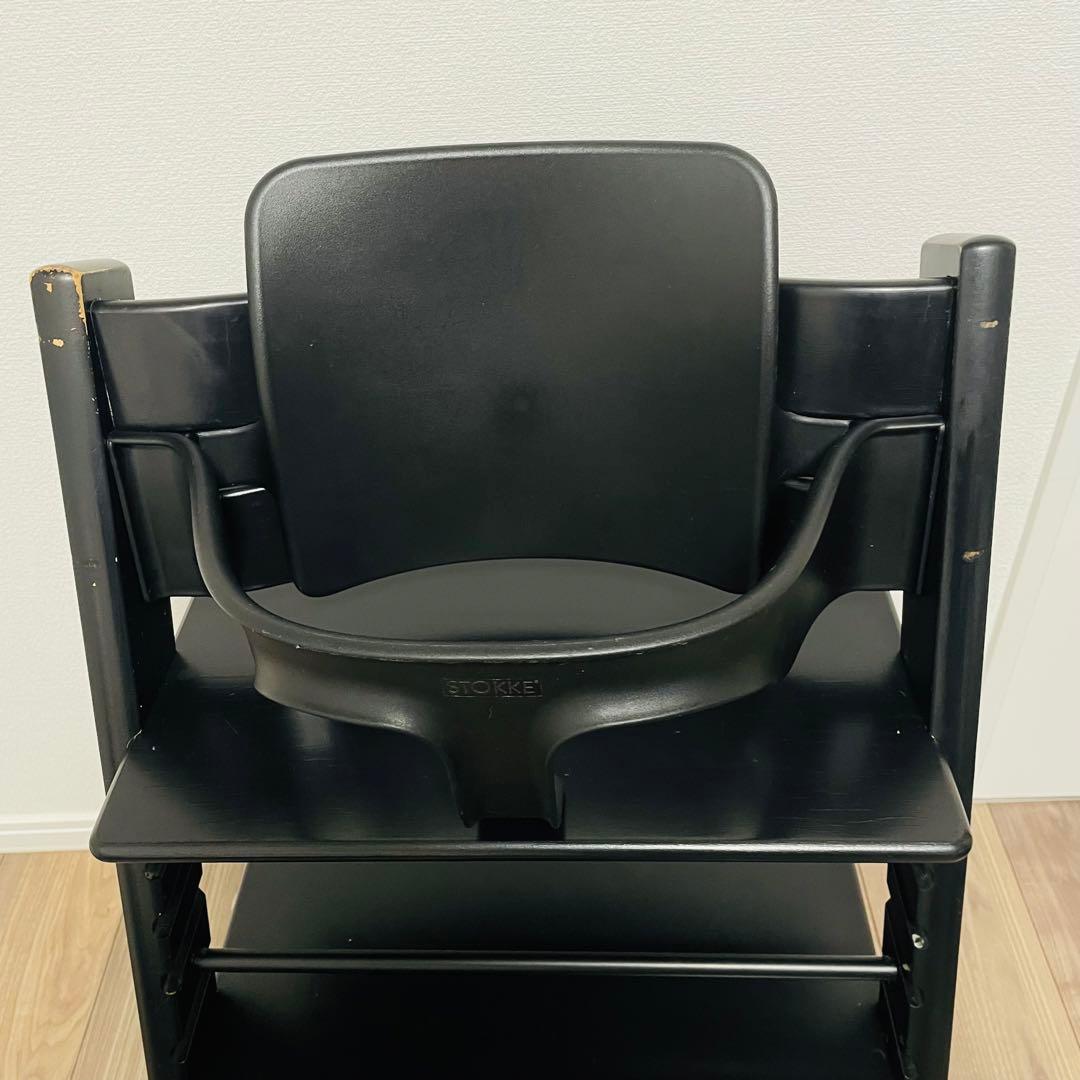 ベビーセット STOKKE ストッケトリップトラップ ブラック