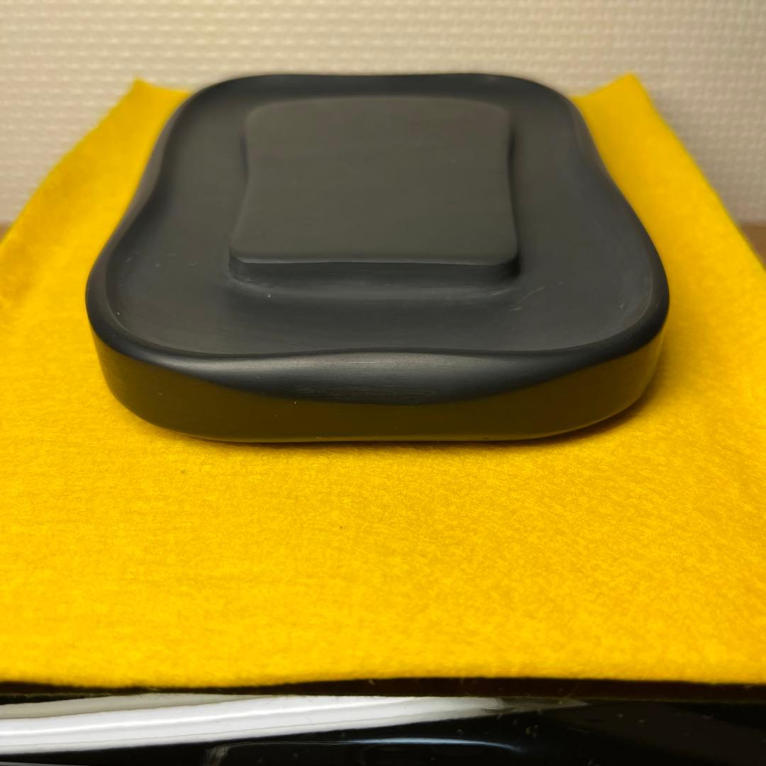 ⭕️まりちゃん⭕️ 雨畑硯　新品　芳龍閣硯舗鑑製　深澤勝左衛門　特殊彫刻作品