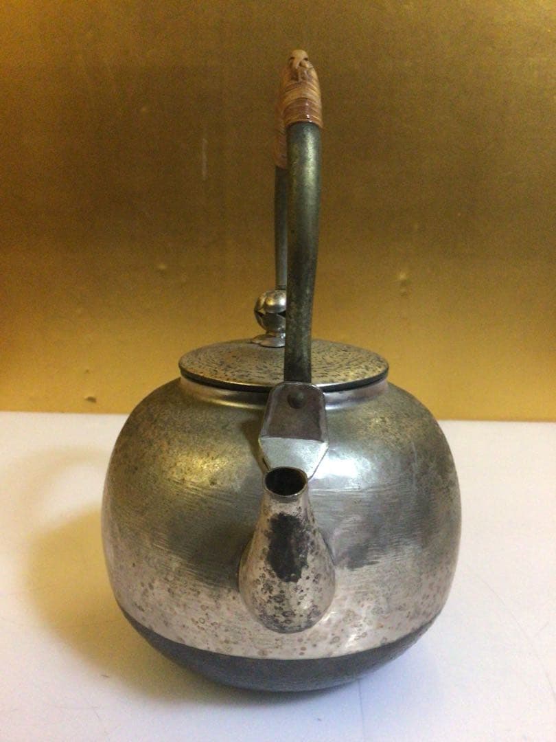 秀峯堂造 茶道具 ヤカン 急須 水次 箱無し