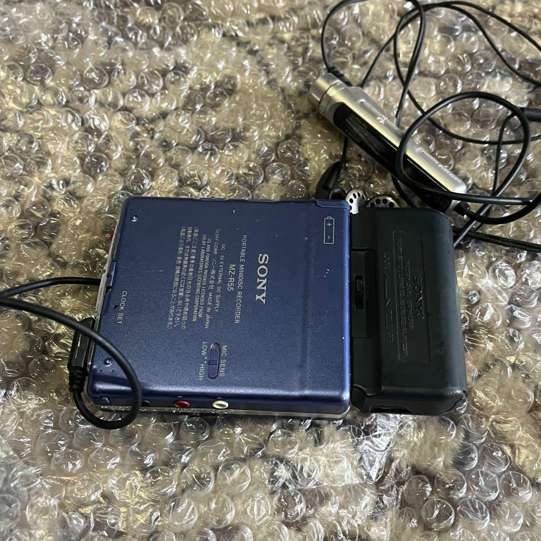 SONY MDウォークマン MZ-R55動作確認済み