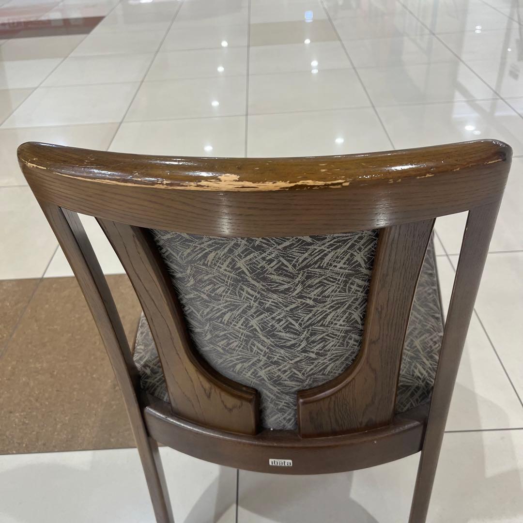 イバタ　ibata ダイニングチェア　レトロ　一点物　良品　飛騨