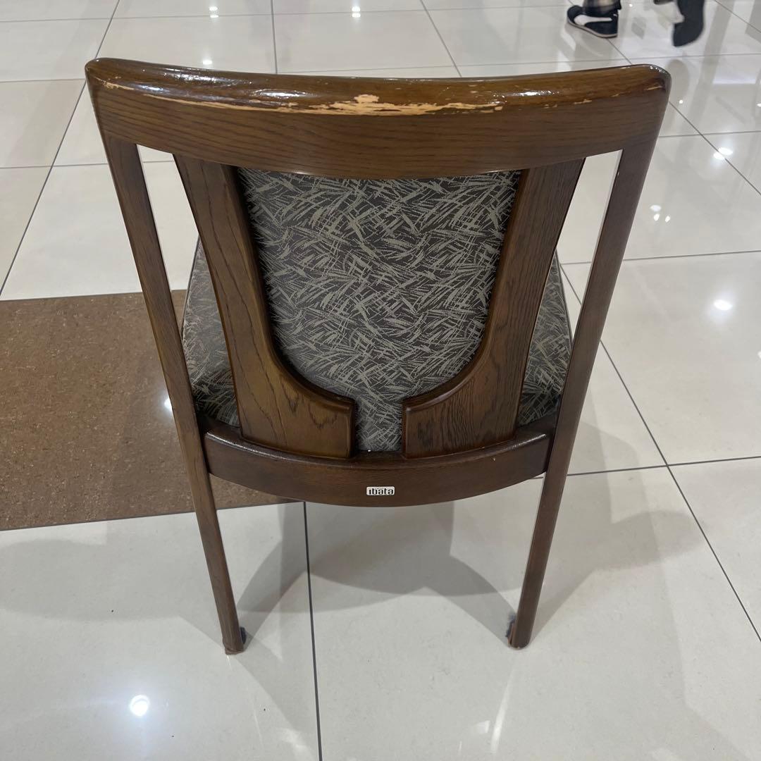 イバタ　ibata ダイニングチェア　レトロ　一点物　良品　飛騨