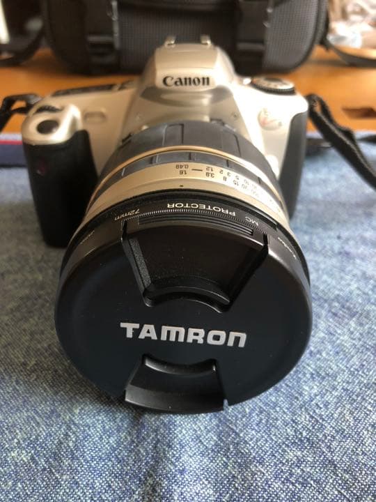 キャノン EOS kissⅢ フィルムカメラ タムロン471Dレンズ付き