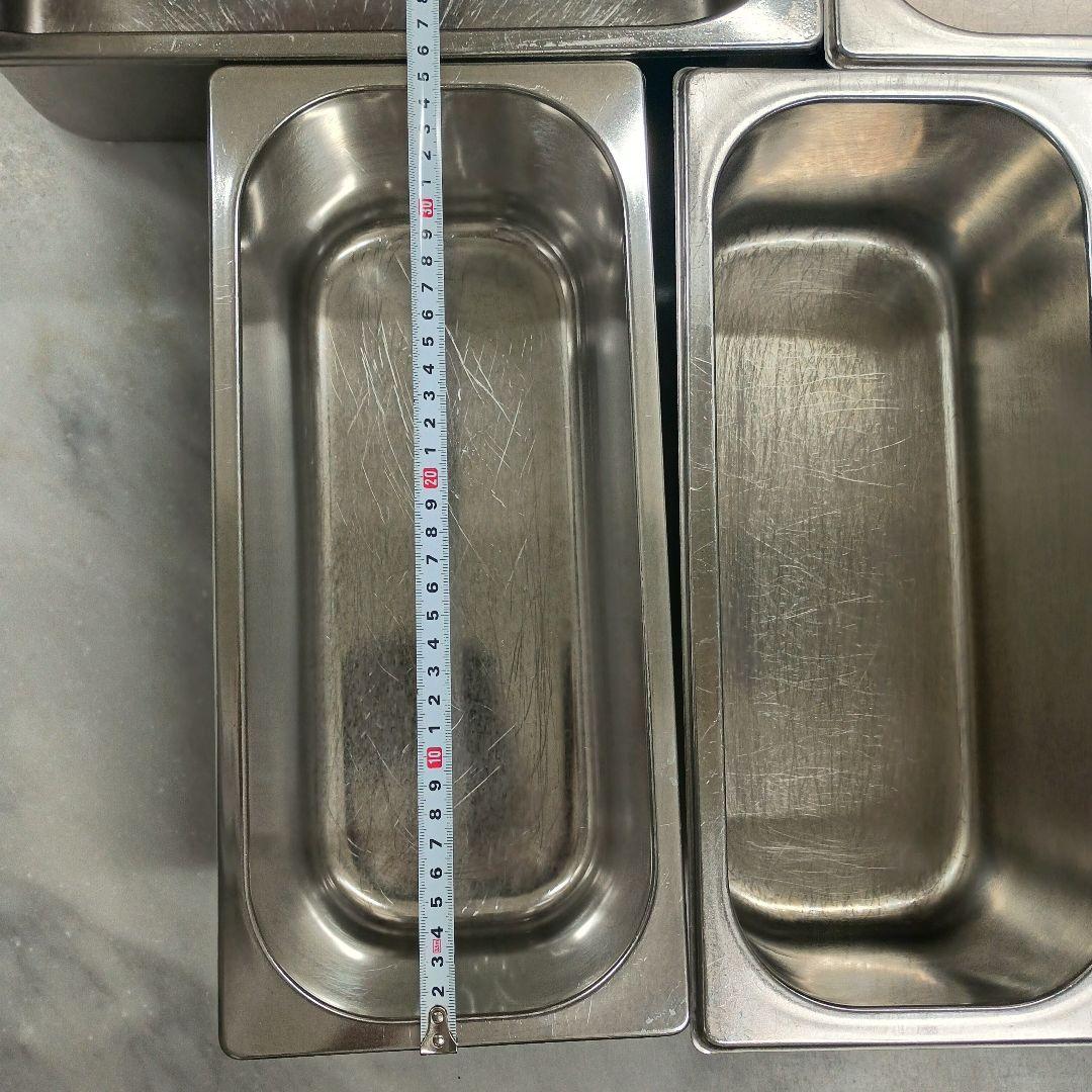 ジェラート用　ステンレスバット　12個セット