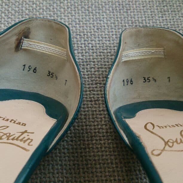 【小難あり】ルブタン サンダル 35 1/2 23cm 35ハーフ