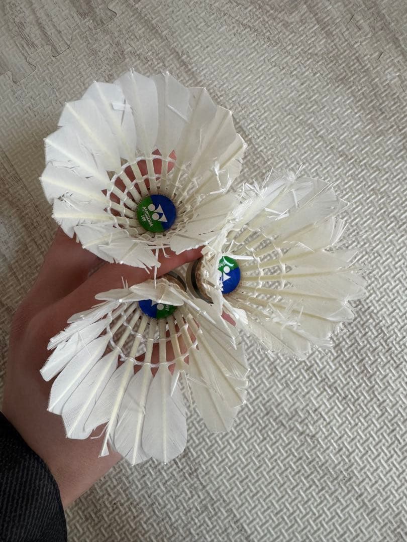 ヨネックスエアロセンサ500中古シャトル168球