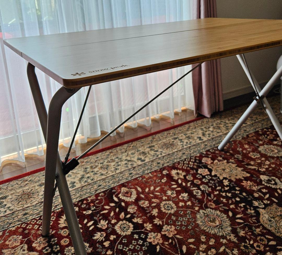 【新品】 peakワンアクションテーブル竹