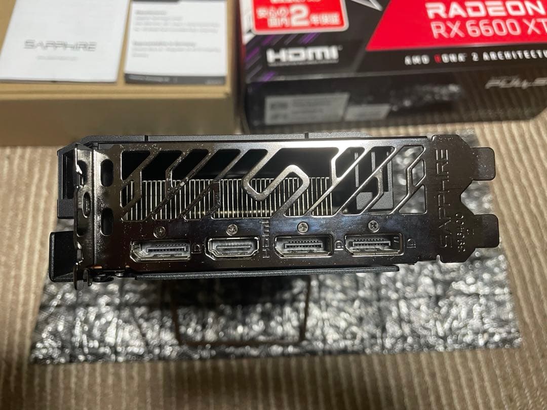 （動作品・ジャンク扱）SAPPHIRE Radeon RX 6600 XT