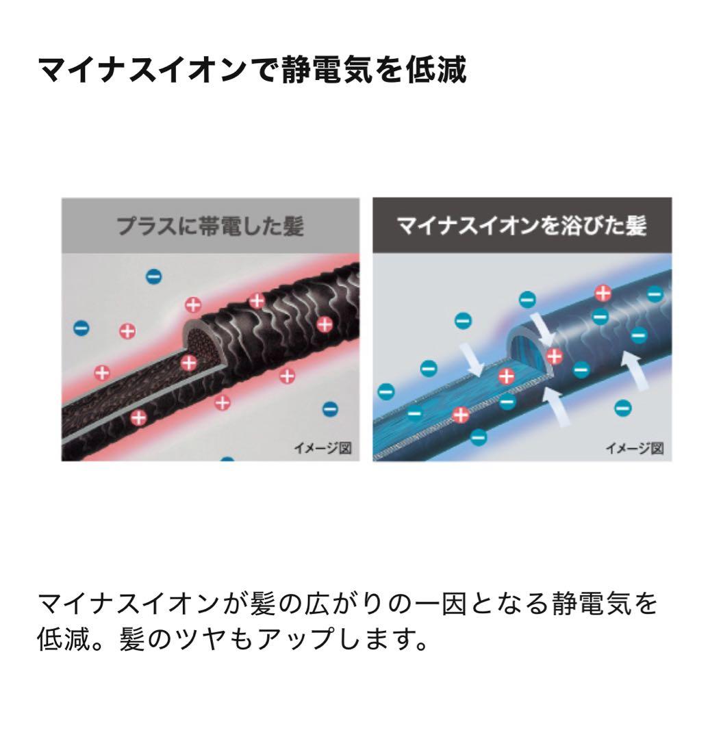 【値下げ】新品TESCOM マイナスイオンヘアドライヤー (ブラック)