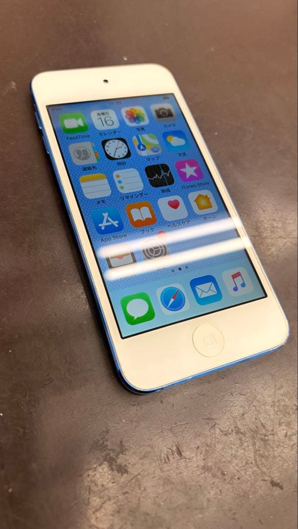 【新品バッテリー】iPod touch第6世代　ブルー16GB
