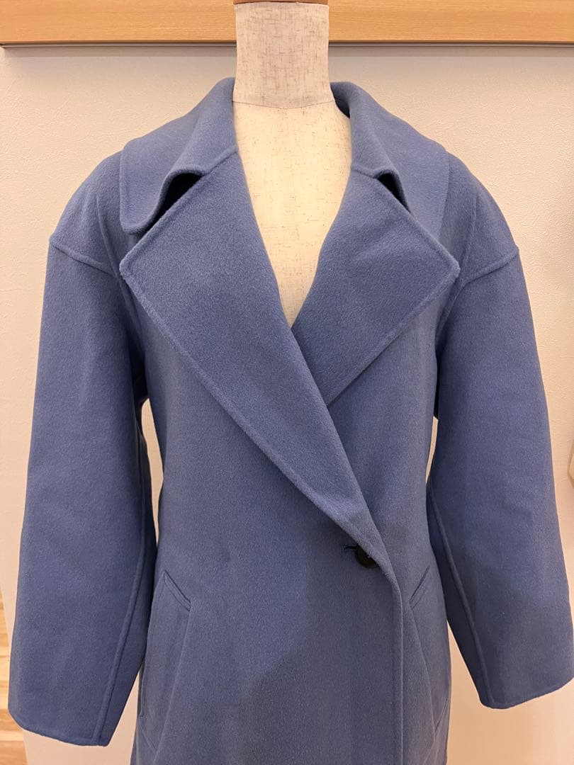 新品　UNIQLO コントワードコトニエ　ダブルフェイス ロングコート　カシミヤ