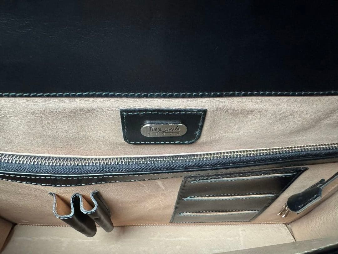 GINZA TANIZAWA 銀座タニザワ ブリーフケース ダレスバッグ