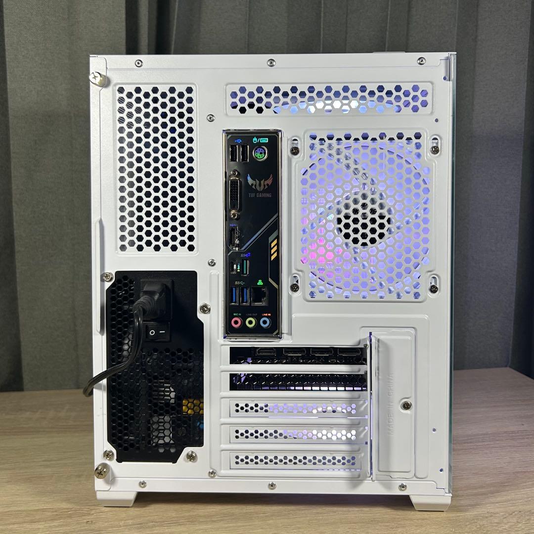 高性能 白 ゲーミングPC RTX3060 Windows11 ワイルズ快適