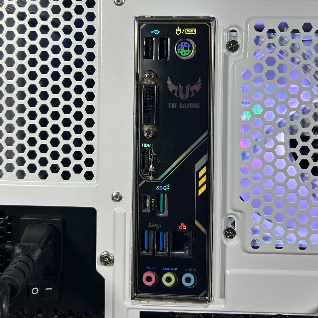 高性能 白 ゲーミングPC RTX3060 Windows11 ワイルズ快適