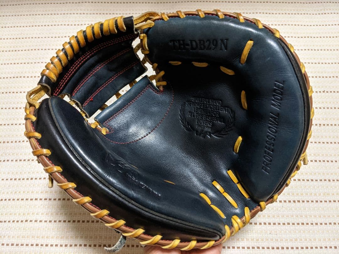 値下げ　ハタケヤマ 軟式キャッチャーミット 伊藤モデル TH-DB29N　セット