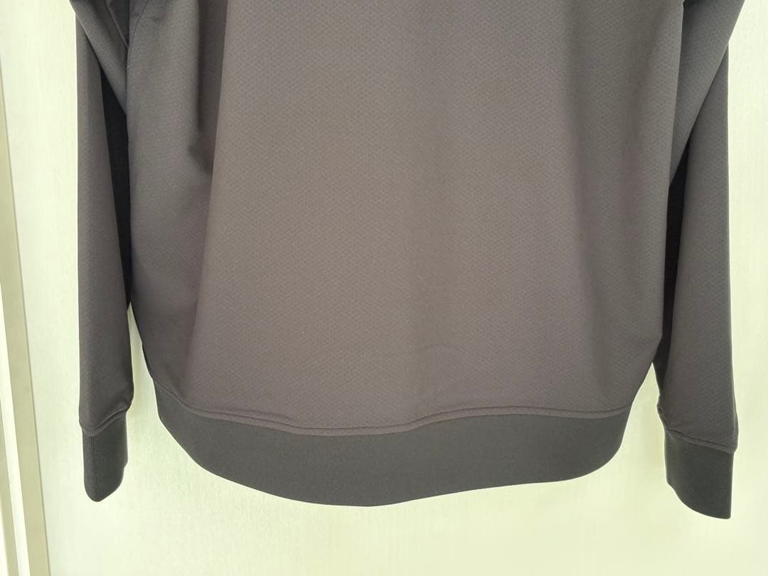 未使用)ブリーフィング ゴルフ メンズ ストームフリースパーカー L ブラック