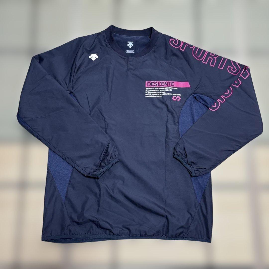 【美品】DESCENTE セットアップネイビーLサイズ