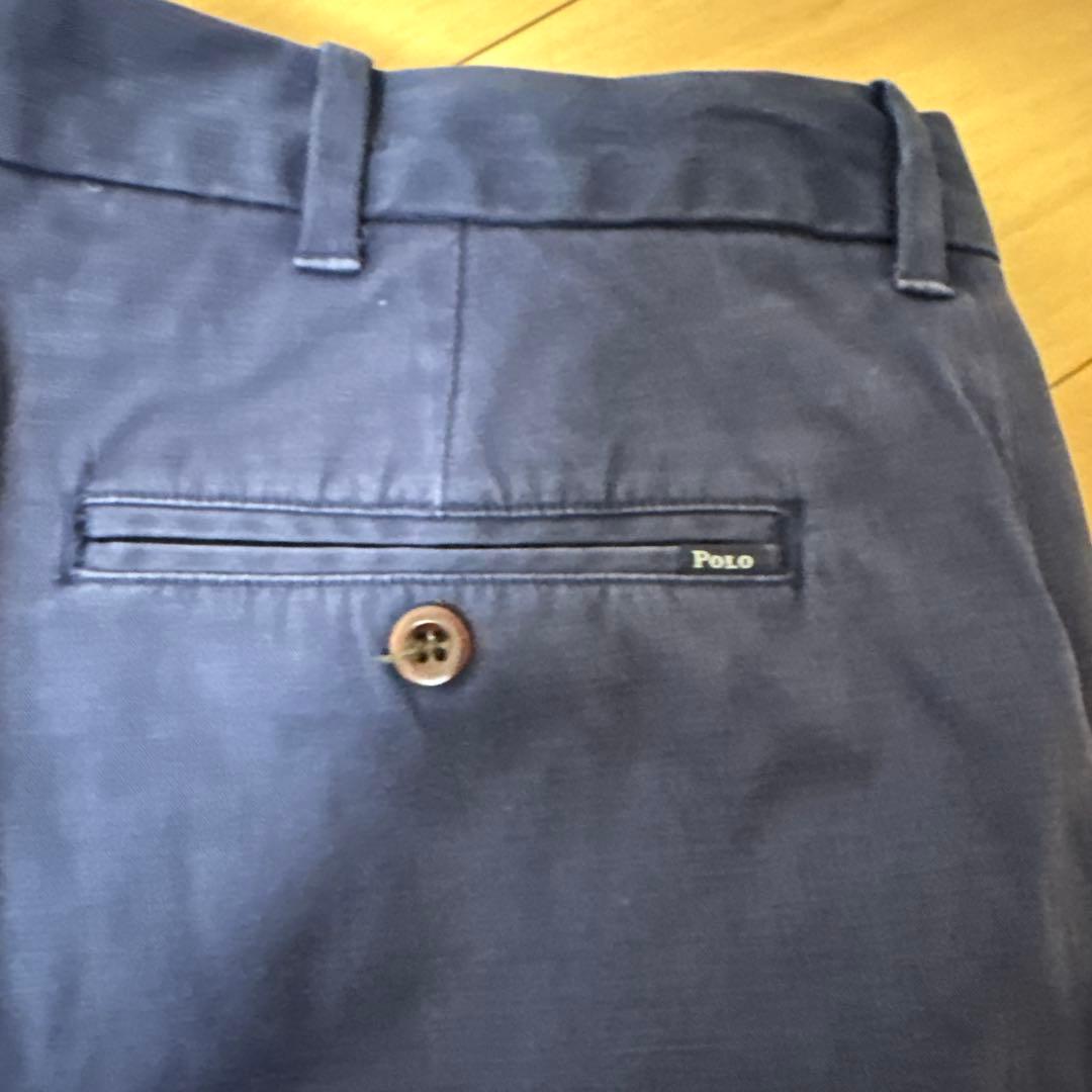 Polo ピンク ネイビー パンツ セット