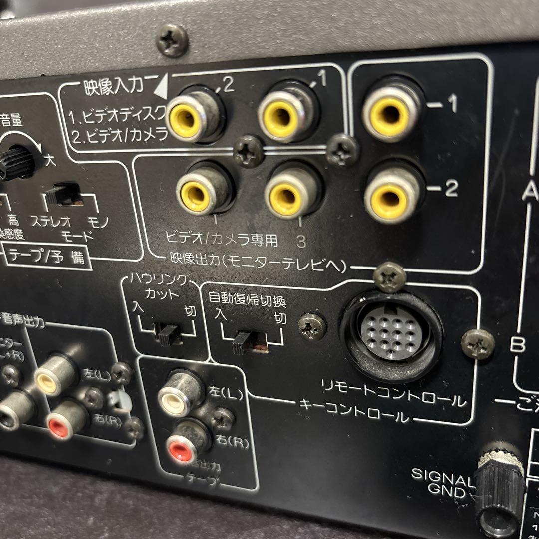 極美品 【メンテ/内部清掃済】 パイオニア SA-V21Ⅱ カラオケアンプ