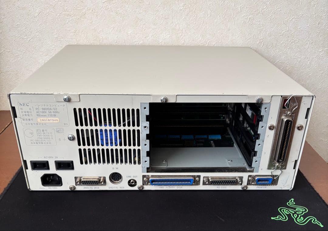 PC-9801DA 本体のみ 動作品