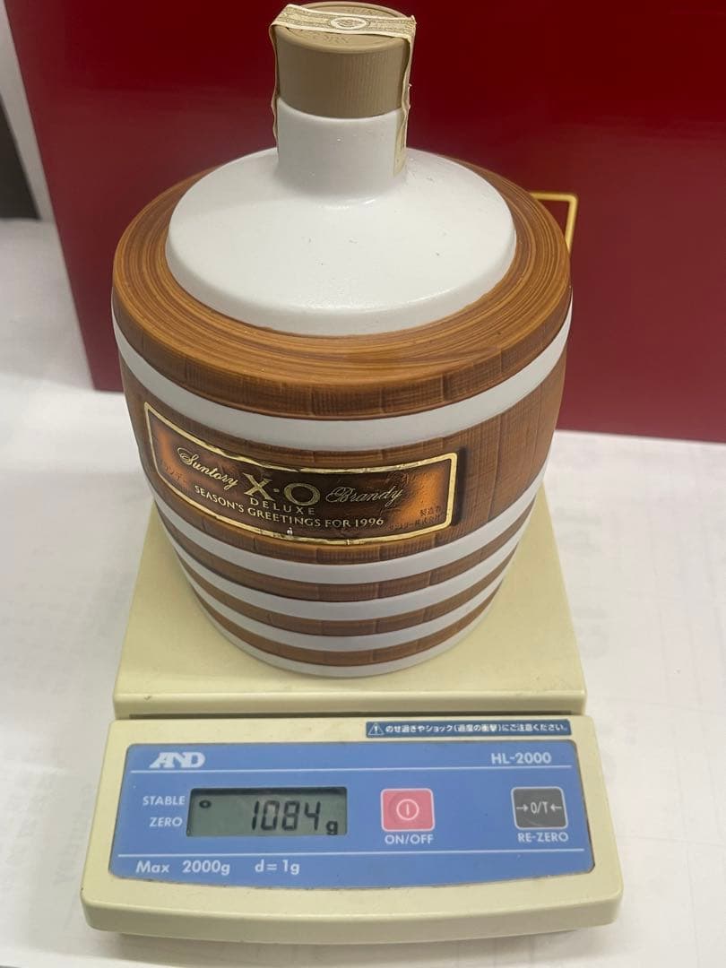 未開栓 サントリー ブランデー XOデラックス サンタクロースボトル