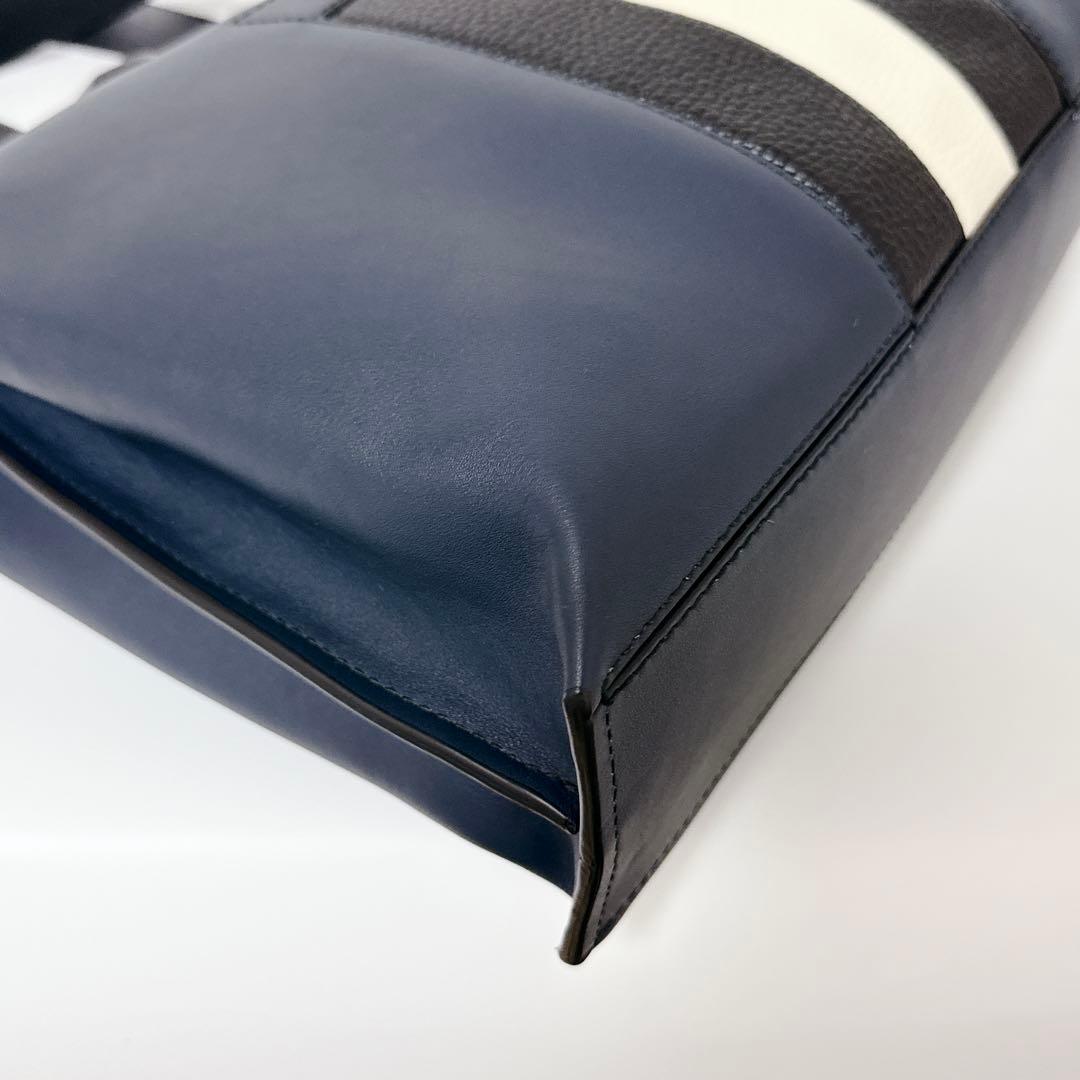 【美品】bally bivios トランスポッティング　ビジネスバッグ　レザー