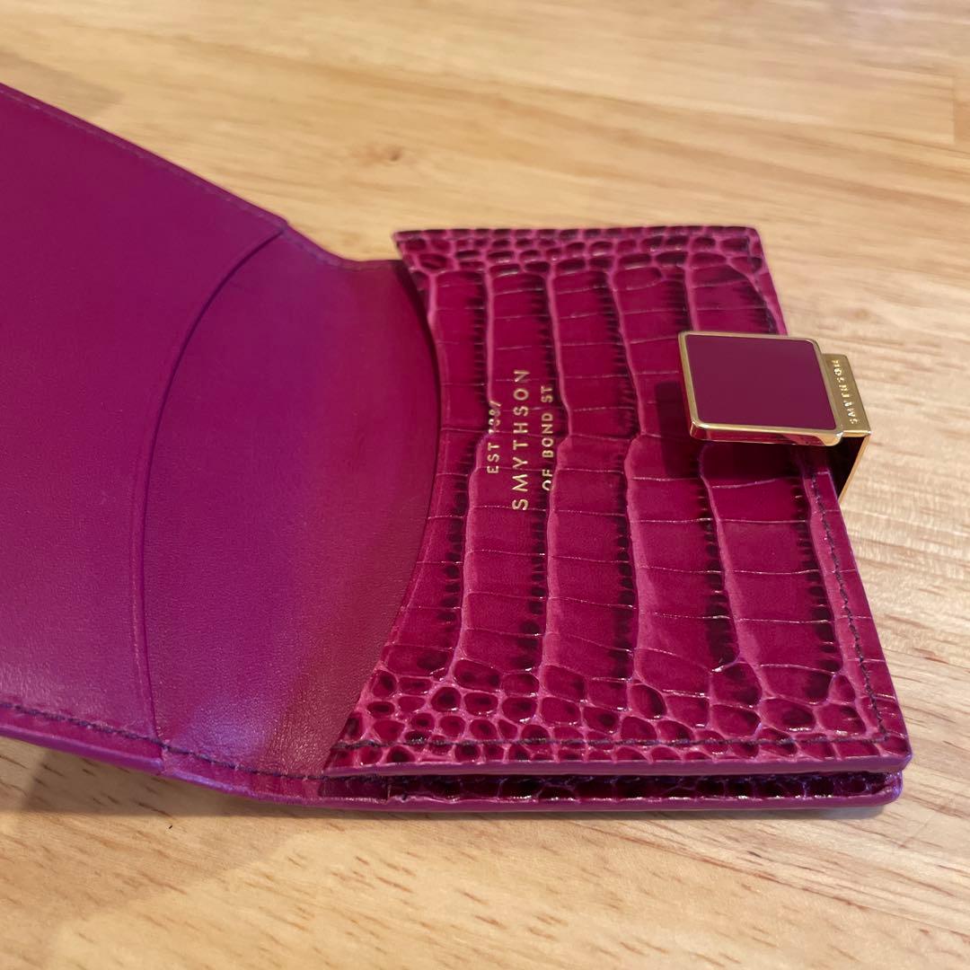 【美品】SMYTHON スマイソン　カードケース　名刺入れ