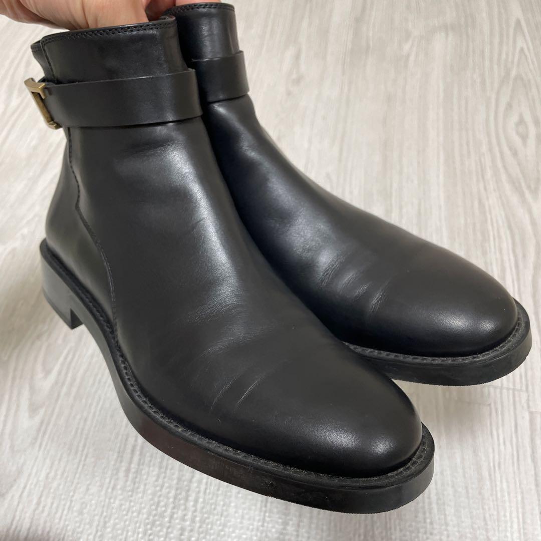 【良好】23AW 定価11万 TOD'S トッズ Tタイムレス ブーツ 38