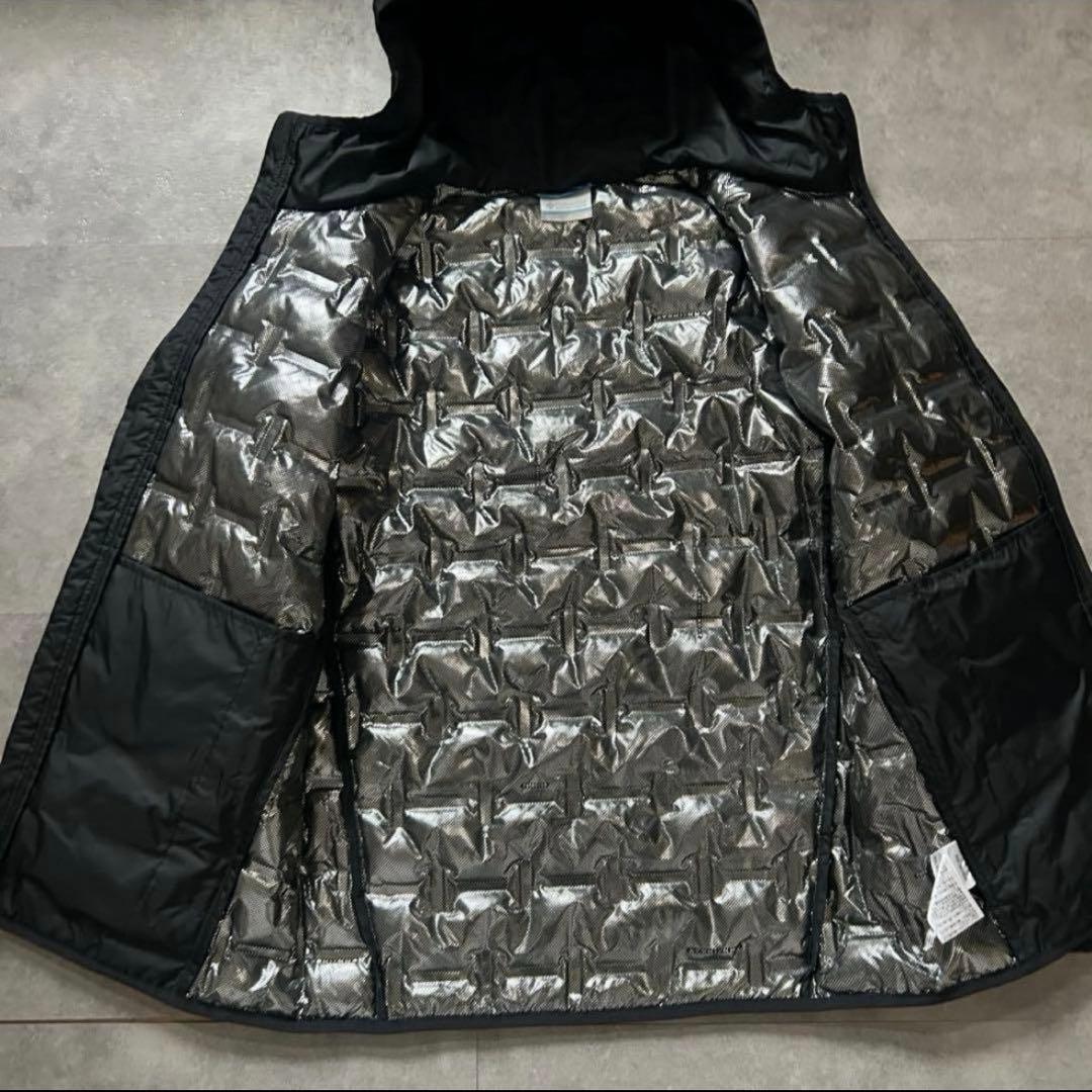 【大人気❗️】極暖！columbia マウンテンパーカー　ダウン　ブラックL