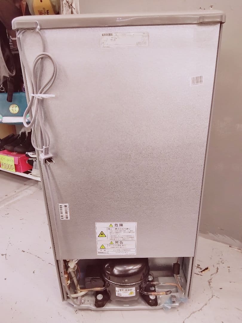 アクア ノンフロン直冷式冷蔵庫 AQR-8G(S) 2020年製