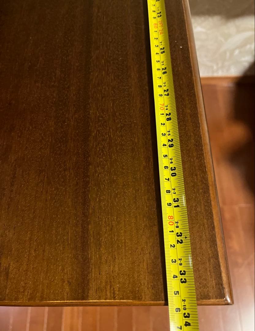 ライティングビューロー　ライティングデスク　スペイン製タイル付き　学習机