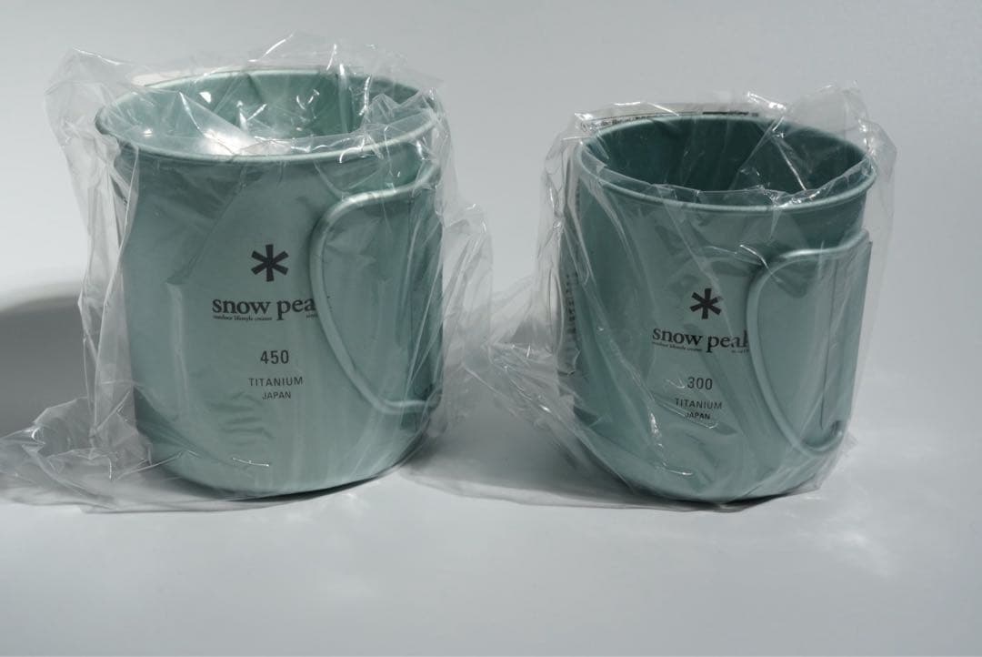  peak チタンマグカップ 450ml 300ml セット
