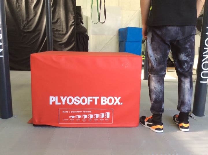 プライオメトリック ボックス 安全マット とび箱 台 遊具 ソフケット