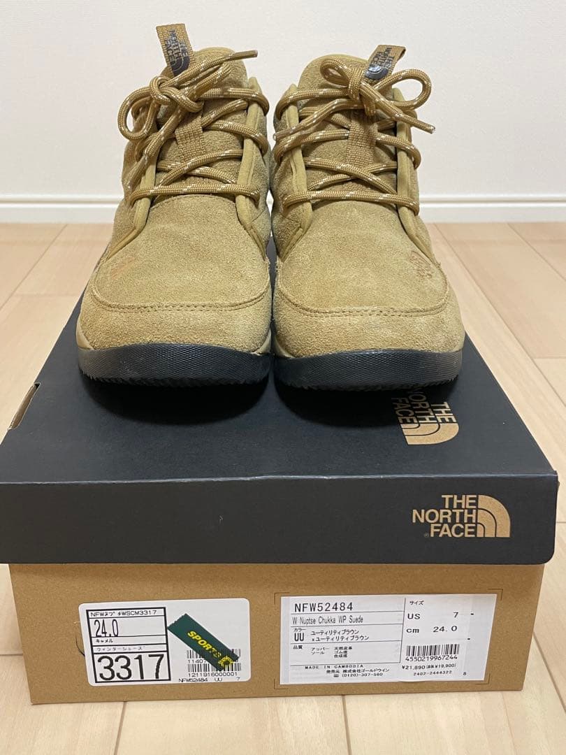 The North Face ベージュ チャッカブーツ