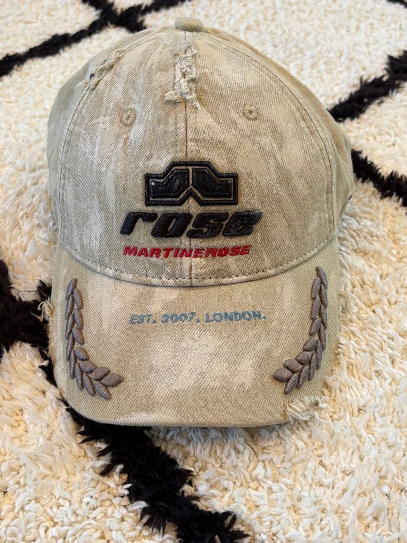 Martine Rose ROLLED BACK CAP 確実正規品