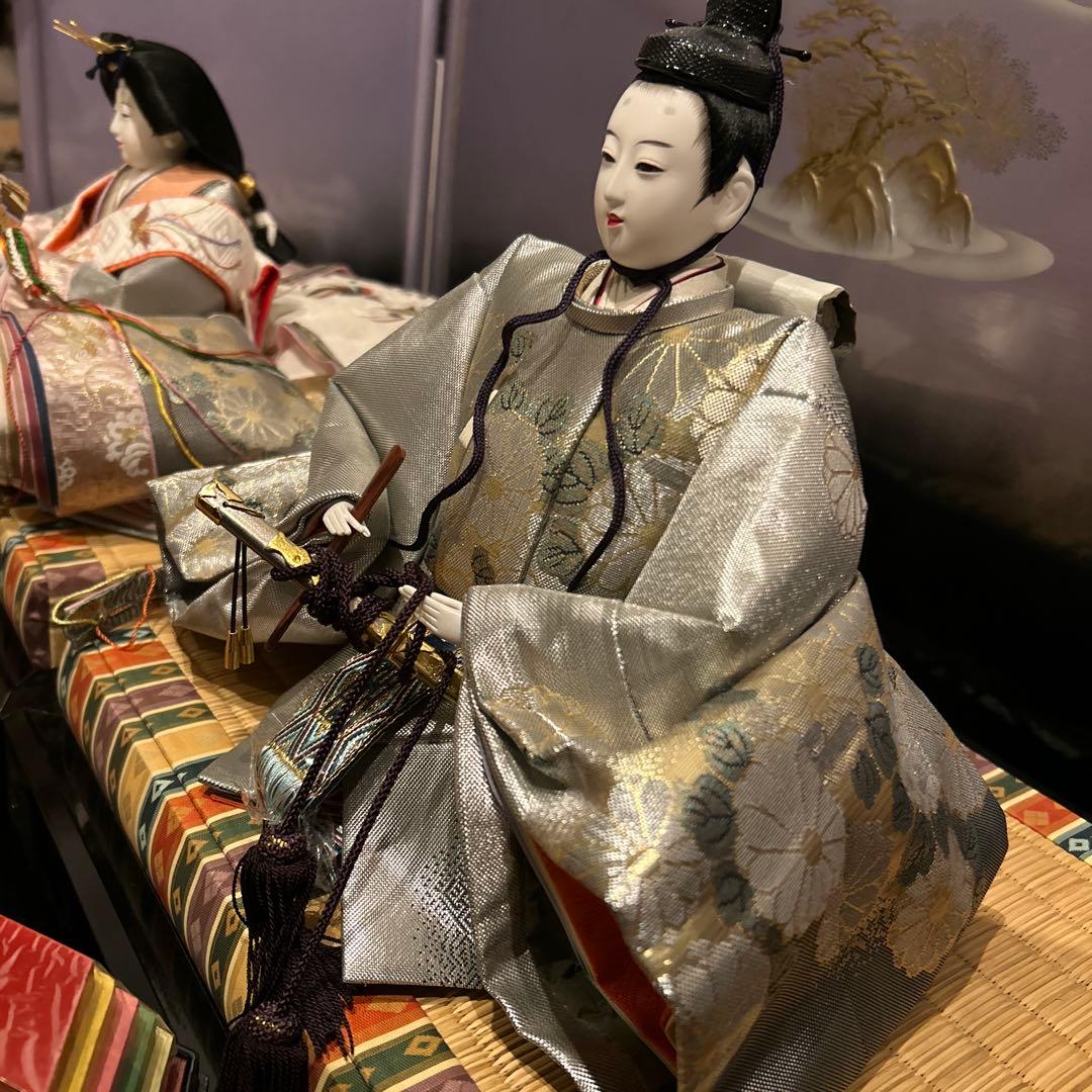 雛人形（親王）　台2つ