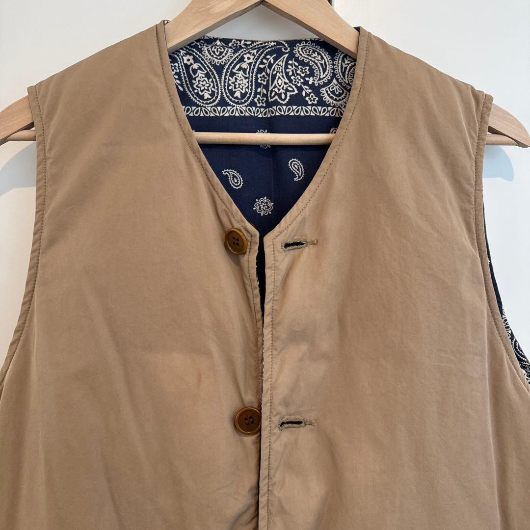 トップス visvim FW20 KORA DOWN VEST (C/NY) 3