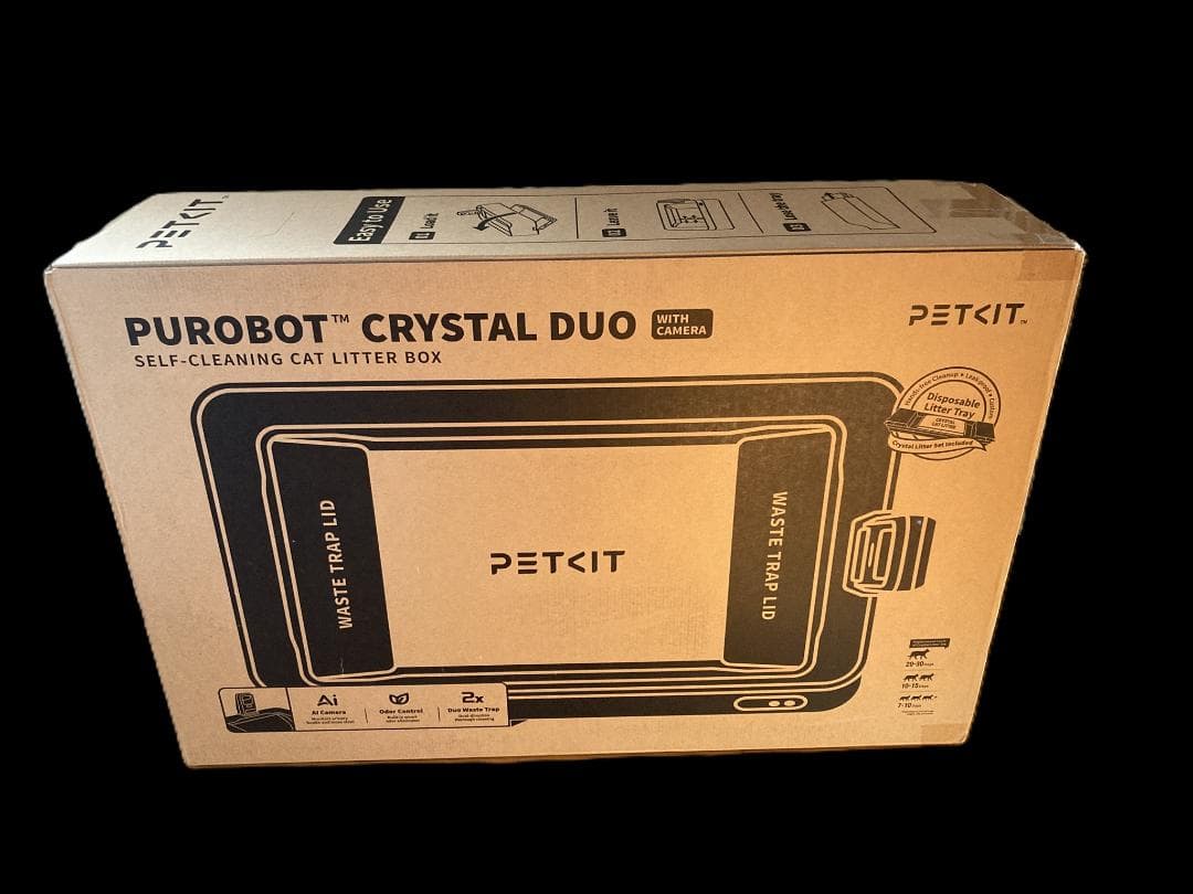 【半額】PETKIT 猫用自動トイレ スマホ管理 カメラ センサー付き