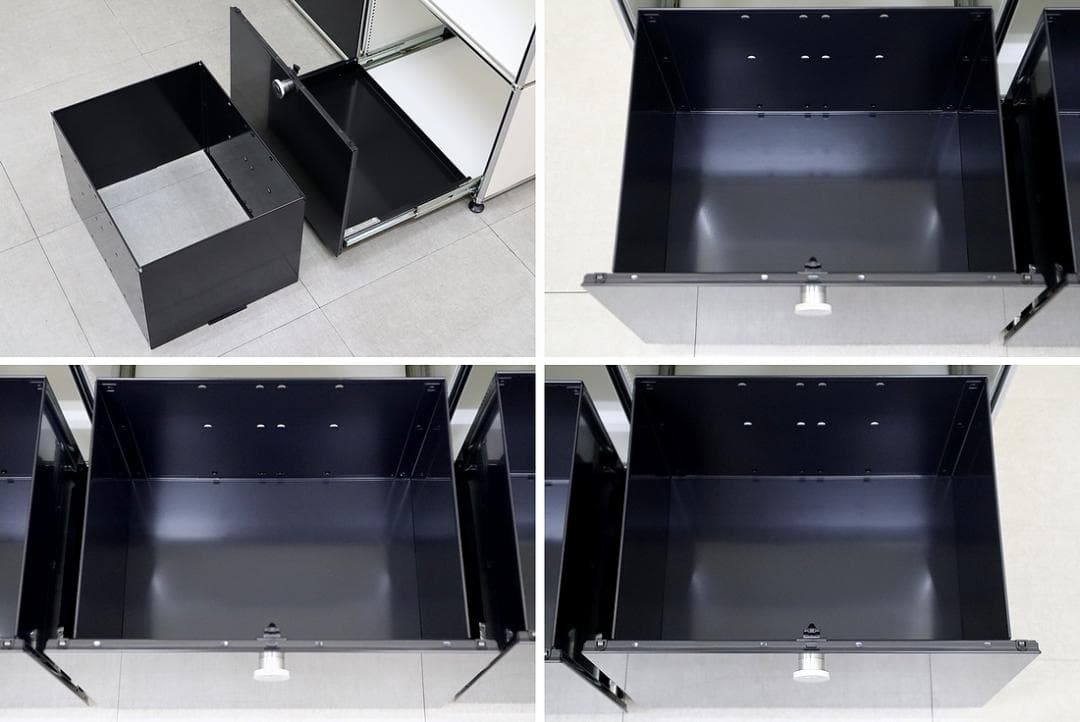 b 極美品 USM Haller ハラー キャビネット 3列3段 書棚 飾り棚