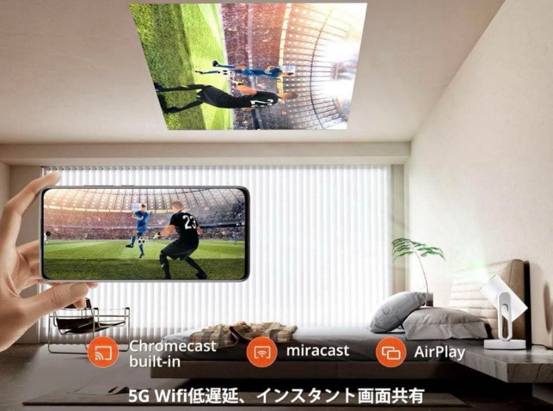 【美品】ETOE プロジェクター Android TV 11.0 新品