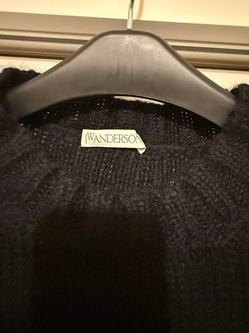 JW ANDERSON 黒 オーバーサイズ セーター